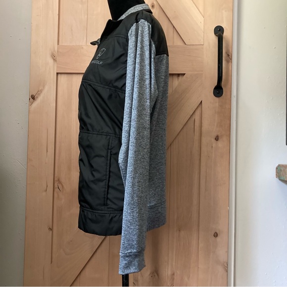 Women's Topgolf Black and Gray Lightweight Jacket Small - Picture 4 of 9